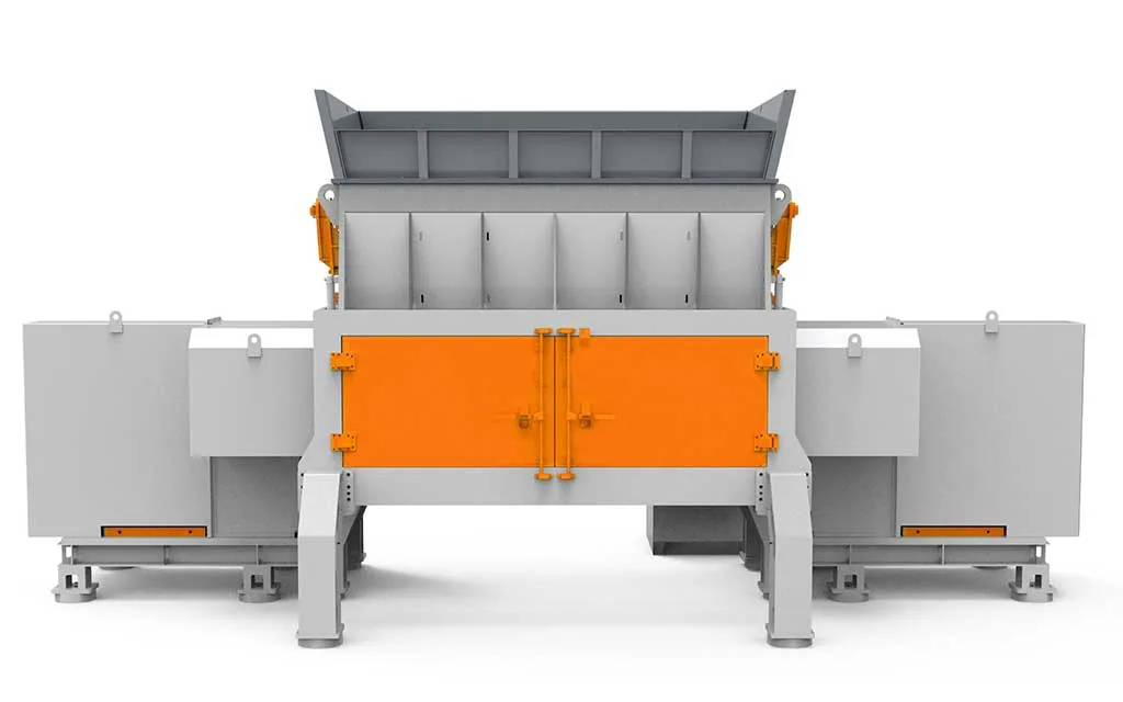 Single shaft shredder evaluation for selected metal production scrap