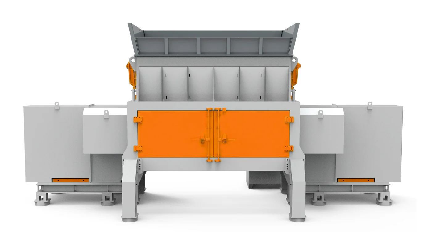 BRS-H Heavy-Duty Single Shaft Shredder machine